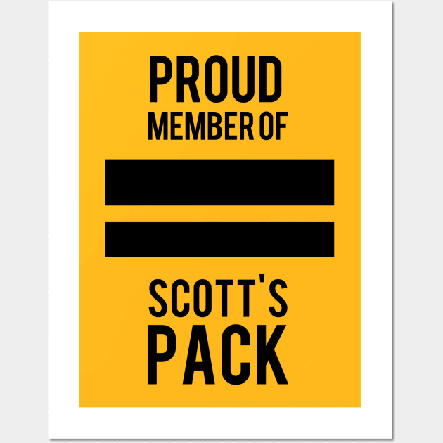 SCOTT'S PACK Wall Art by saltnburn